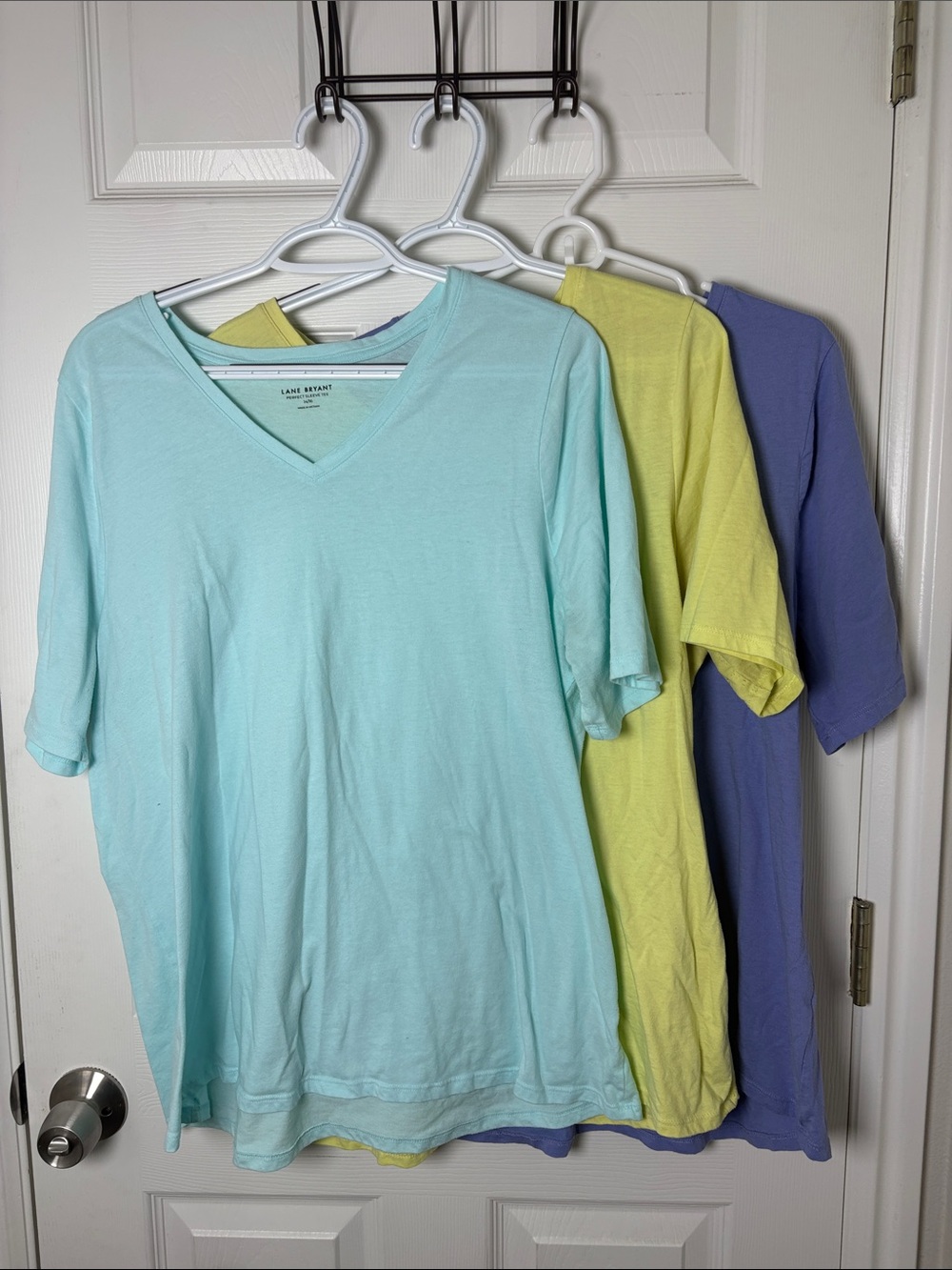 3 Lane Bryant V‑Neck Short Sleeve Tees Bundle